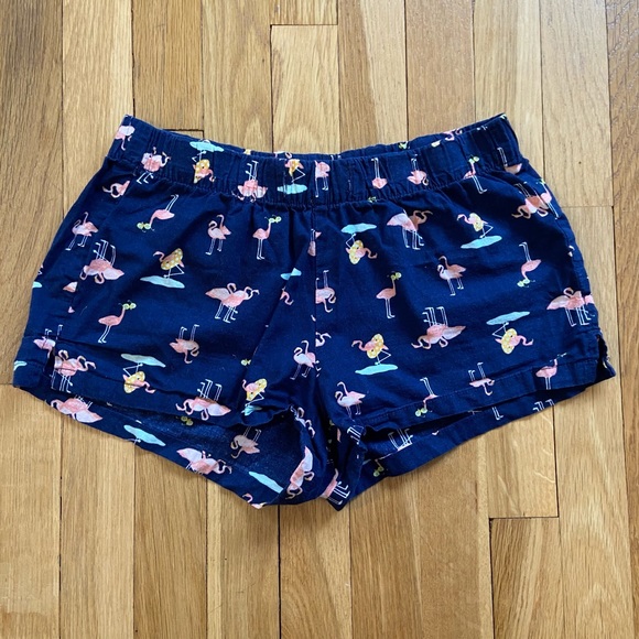 {Old Navy} Flamingo Print Pajama/Sleep Shorts - XS - Picture 2 of 4